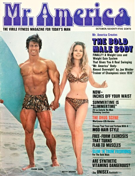 VINTAGE MUSCLE COVERS FROM THE GOLDEN AGE OF BODYBUIDING Joe Weider